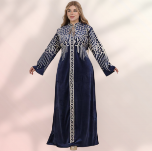 عبايه قطيفه تطريز هندى 
