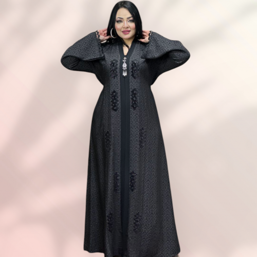 عبايه سوده جكار 