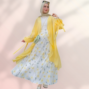 طقم ٣ قطع بلروه اصفر 