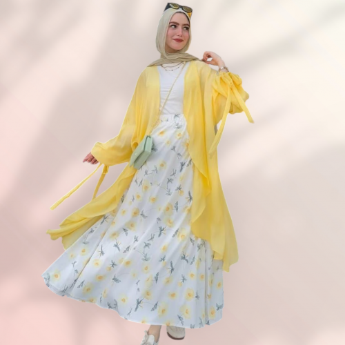 طقم ٣ قطع بلروه اصفر 