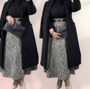 طقم جيبه  أسود ٣  قطع 